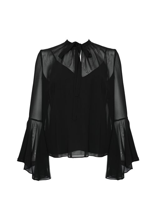 Blusa Cuba in seta Nero MAX MARA STUDIO | 2526266011600007